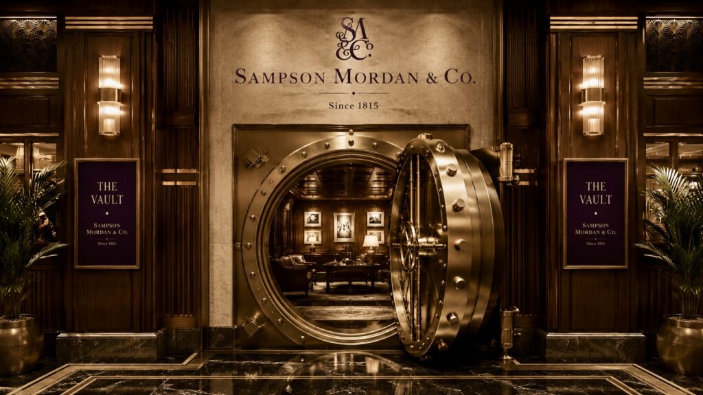 Sampson Mordan & Co. since 1815 vault