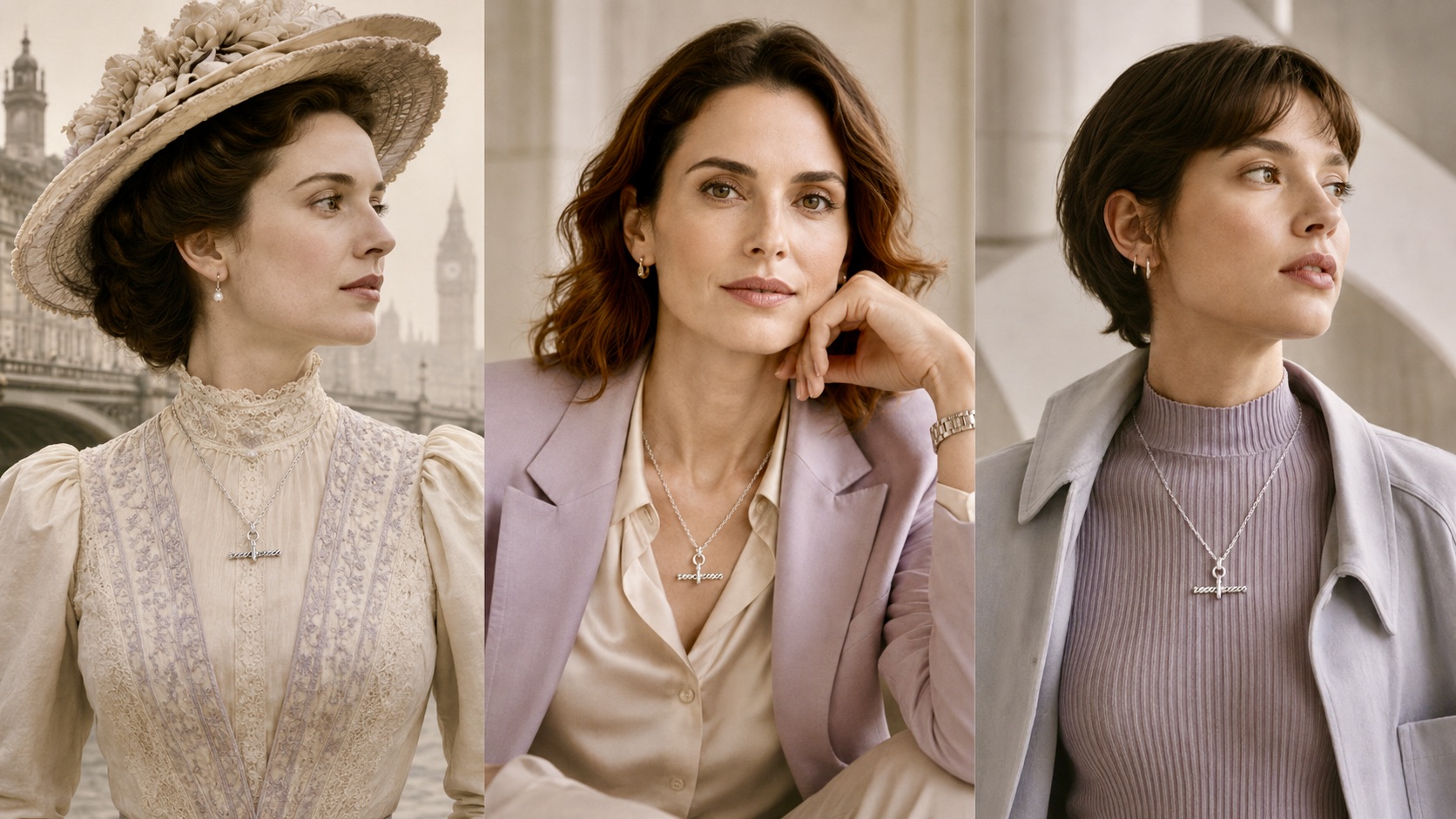 Timeless elegance in soft pastels Sampson Mordan Ladies