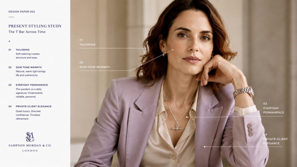 Styling study: timeless elegance and tailoring
